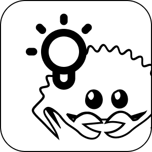 Ferris the crab with lightbulb icon