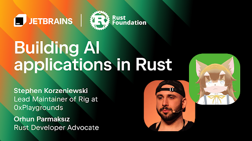 JetBrains Partners with the Rust Foundation for an AI Livestream Series